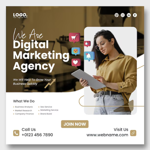 Responsive Social Media Post Design service