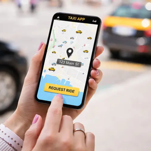 Responsive Taxi Booking App Website Design service